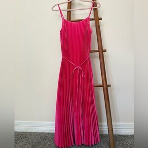 Sam Edelman Vibrant Pink Midi Dress